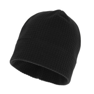 Berretto sportivo uomo invernale, nero, termoattivo 60-61 cm