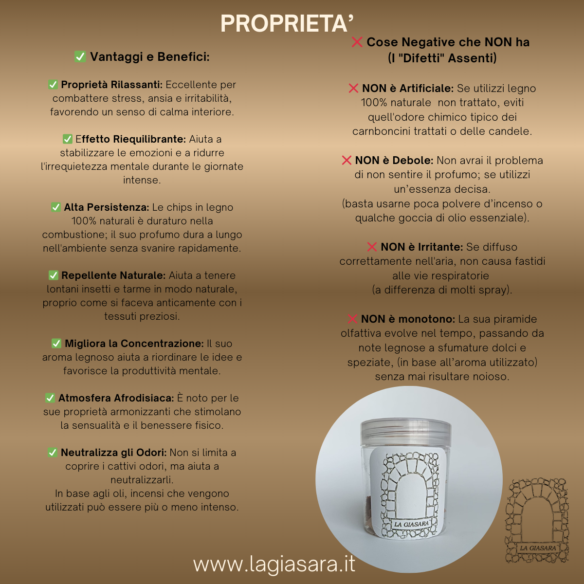 Chips di Legno 100% Naturale e Italiano | Legna Pregiata per Accensione Incensi e Affumicatura | Formato Vasetto Salva-Aroma e Comodo | Eco-sostenibile e Bio - immagine 4
