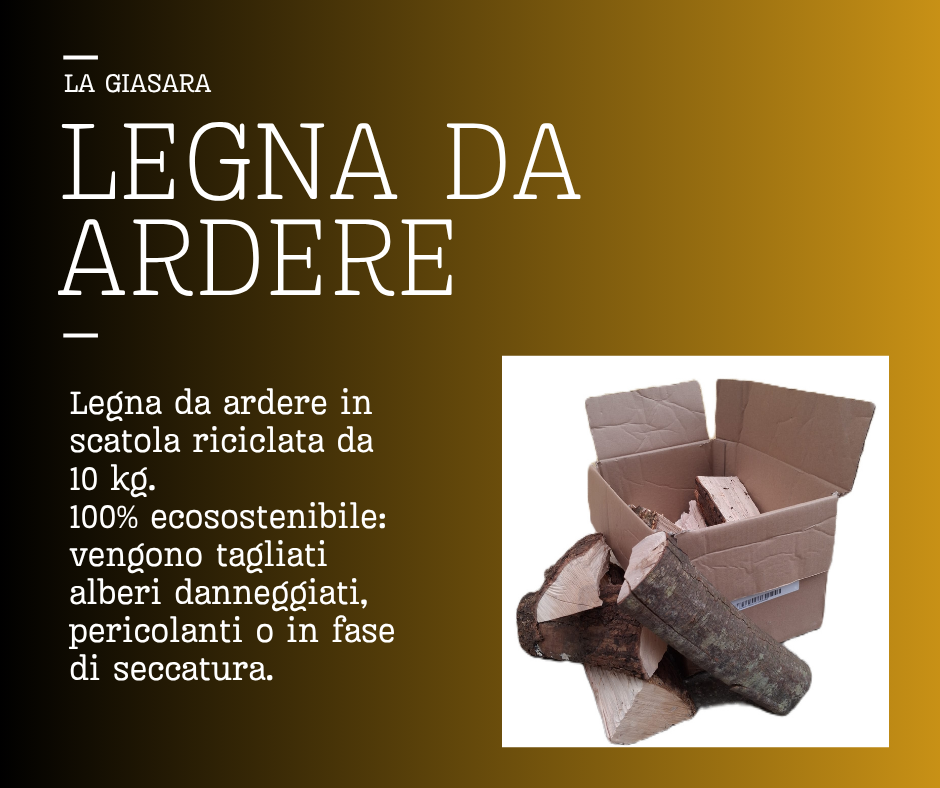 Legna da ardere in scatola peso 10 kg per camini, stufe e barbecue - immagine 3