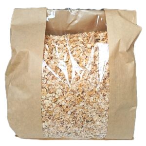 Segatura Grossa Multiuso 100% Naturale e Italiana da 0,5 kg – Mix Pregiato di Carpino, Frassino e Rovere | Per Affumicatura, Lettiere e Protezione Orto Eco-Sostenibile (Copia)